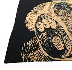 Heads Or Tails T-Shirt Size M Black Rhinestone Teddy Bear Goth Grunge Bling