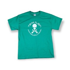 Gildan Team Alien paranormal pop culture Green T Shirt Men’s Size Large