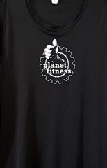 Planet Fitness T Shirt XL Adult Sleeveless 100% Polyester