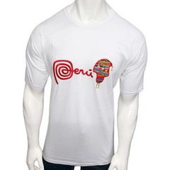 NWT PERU CHULLO LLAMA PERUVIAN PATRIOTIC EMBROIDERY MEN’S SHORT SLEEVE T-SHIRT M