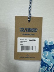 NWT Chubbies 1 T-Shirt And 1 Tank Top Size Small