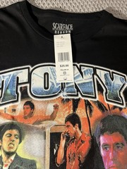 Scarface™ Who To Trust Tee Reason Clothing Mens T-Shirt SZ XXXL Tony Montana Rap