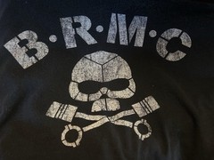 Black Rebel Motorcycle Club BRMC Band XL Shirt Skull Vintage Black