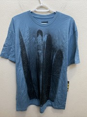 Hang Ten Men’s XL Short Sleeve Crew Neck T-Shirt Blue Cotton Surf NWT