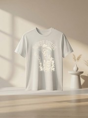 Unisex Vintage Cowboy Skeleton Smoking Western Gothic Graphic T Shirt Gift Tee