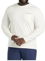 Vineyard Vines T Shirt Mens 4XB Long Sleeve Pocket Light House Nautical Preppy B