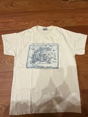 Discovery Channel Cotton Men’s White Graphic Aviation Crew Neck T-Shirt M