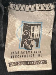 VTG Public Enemy Hooded Shirt Mens OS Black Muse Sick-N-Hour Mess Age 1994 Rap