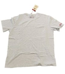 Indian Motorcycle Men’s FLAT TRACK CHAMPIONS T-Shirt, White/Grey 2 XL