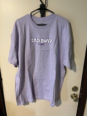 Sad Boyz 4 Life Junior H Mente Positiva Light Purple T-Shirt 2xl/XXL NWOT