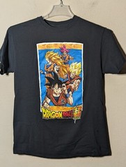 Official Dragon Ball Z Anime Manga Super Goku Super Saiyan T Shirt Black Medium