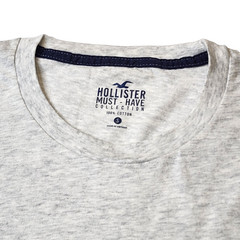 Hollister Men’s T-Shirt Must-Have Collection, Gray Size Small NWT