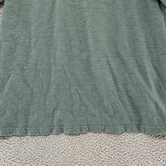 Uniqlo MFA Boston Shirt Mens Large Green Samurai Skull Japanese Art Graphic Tee