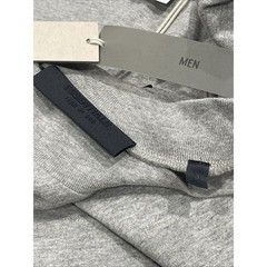 Fear of God Essentials Long Sleeve T-Shirt- Small Oversize Dark Heater New Gray