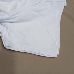 Gildan Tagless Lay Flat Collar Medium White T Shirts – 6