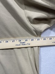 CLAIBORNE Men’s Size Large Beige Polo Shirt