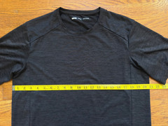 REI Co-Op Polyester Short Sleeve Active Performance T-Shirt – M, Heather Gray
