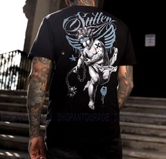 Sullen Art Collective Angelic Premium Fit SCM7553 Short Sleeve T-shirt For Men