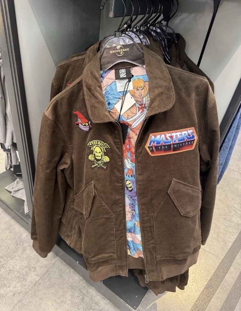 Universal Studios UNIVRS Masters Of The Universe Brown Jacket NWT XL
