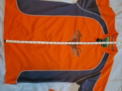 ARCTIC CAT ArcticWear Sno-Cross Jersey Orange Long Sleeve Shirt Mens Medium