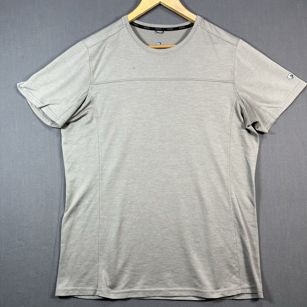 Kuhl Shirt Mens Medium Performance Active Outdoor Hiking Tee