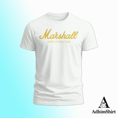Marshall Amplification Amplifier Logo FUNNY T-SHIRT S-5XL USA many colors