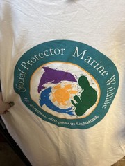 National Aquarium Baltimore Shirt Mens XL White Marine Wildlife Tee T-Shirt