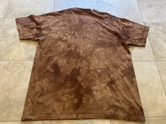 Men’s Brown T-Shirt Size XL The Mountain 2004 Deer Woods Buck All Over Vintage