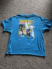 Vintage Dragon Ball Z Men’s 2XL Black Graphic Logo T-Shirts Crew Neck Lot of 3