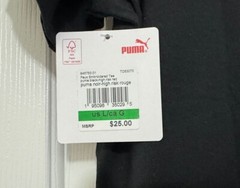 Puma Short-Sleeve Logo-Graphic T-Shirt in Black-Large