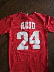 vintage 90s Y2k Little Debbie red sports tee gender neutral t-shirt Small Cakes
