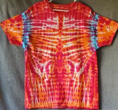 HANES SIZE X-LARGE 100% Cotton Tye Dyed Shirt Pre-washed WON’T FADE VERY SOFT