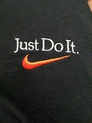 Nike Max90 Just Do It Dream You Can Fly Men XL Basketball Black Shirt