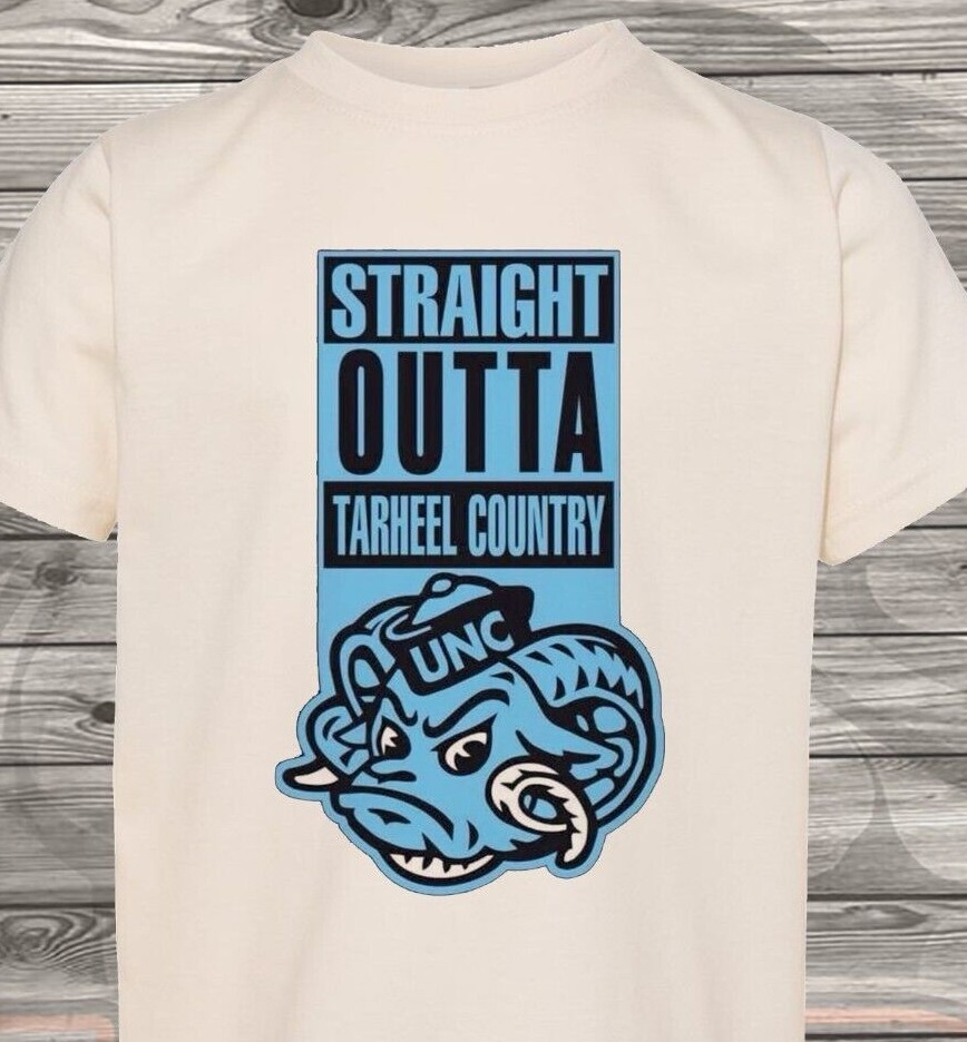 Straight Out Of Tarheel Country- UNC -North Carolina – Soft – Fast Shipping