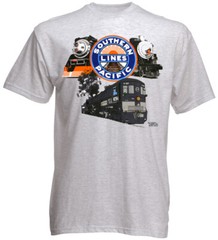 Men & Kids SP Triple Header Authentic Railroad Printed T-Shirt [106]