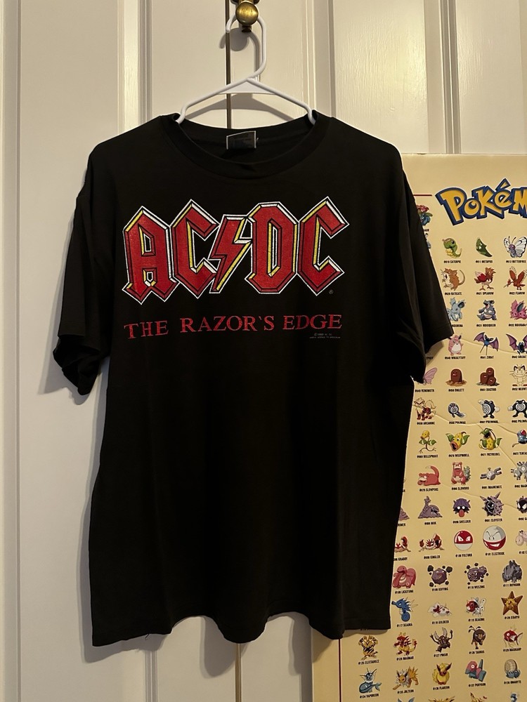 Vintage 90’s AC/DC Back In Black Shirt