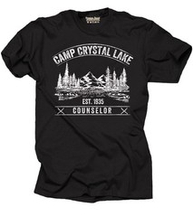 Camp Crystal lake T-shirt Counselor T-shirt Camping Camp Tee shirt