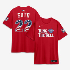 2026 All-Star Game Men’s National League Red Name & Number T-Shirt, Tee Reprint