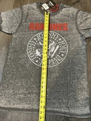 Ramones Presidential Seal Burnout T-Shirt Medium NWT Official