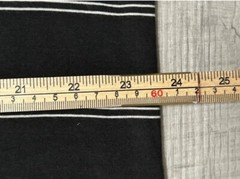 Goodfellow & Co Mens Standard Fit Short Sleeve T-Shirt, Charcoal Stripe Size XL