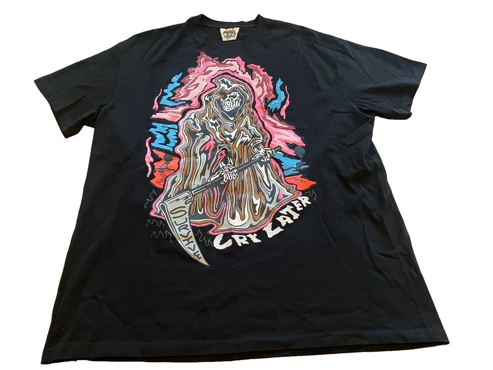 RARE! Watson Warren Lotas Men’s Unisex T Shirt Sz 3X 3XL Graphic Tee “CRY LATER”