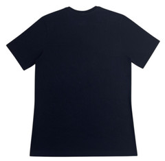 Nike Sportswear Swoosh T-Shirt Men’s Size M Black Embroidered Logo Tee NEW