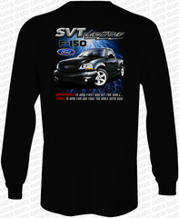 Ford SVT Lightning 2001-2002 Black Truck Full Color DTG PRINTED T-Shirt