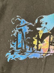 Final Fantasy X 10 T-Shirt Size XL Black Graphic Tee FFX Tidus Yuna Gaming