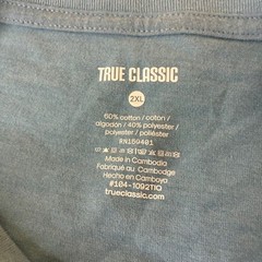True Classic Mens 2XL Lot of 3 T-Shirts Crew Neck Casual Athletic Cotton Blend