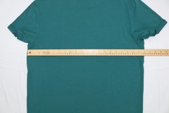 Kenneth Cole Men’s Crew Neck Short Sleeve Active Tee Pacific Green M Embroidery