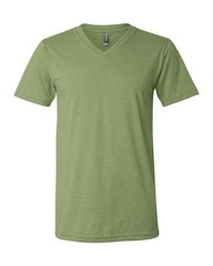 BELLA + CANVAS Unisex Heather CVC V-Neck Tee – 3005CVC