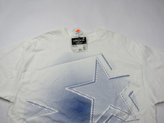 Vtg NOS NWT 90s Starter USA Made T Shirt Single Stitch XXL All Over Print Logo