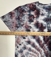 Handmade Ice Tie Dye Adult T-Shirt Unisex Size XL Multicolored Gildan Tee NEW