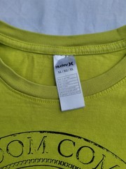 Hurley Brand Lime Green XL Tshirt Mens